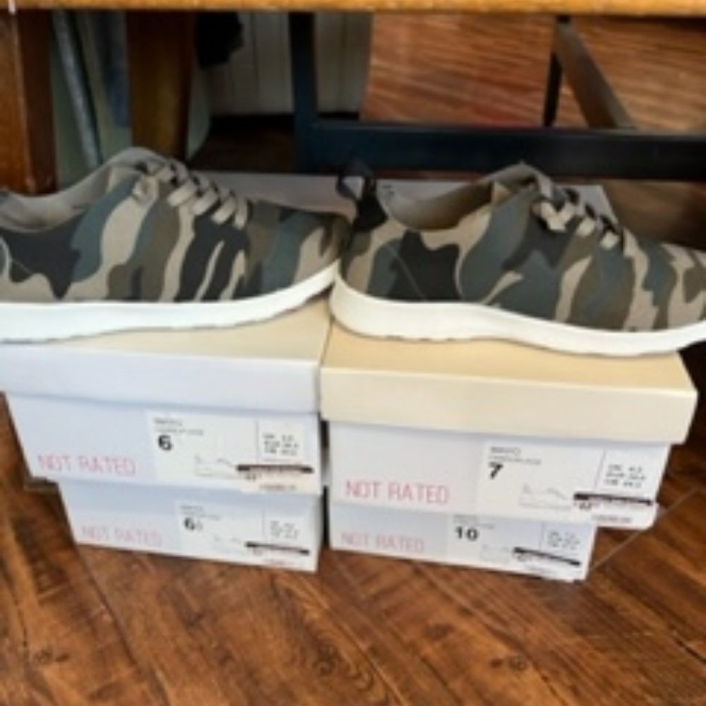 Not Rated Mayo Camoflage Sneaker